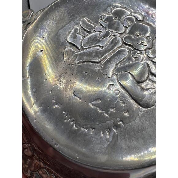ARTHUR COURT 1997 Vintage Teddy Bears Bowl Silver Baby Gift - Picture 11 of 11